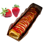 Clătită cu dulceață de căpșuni 200g